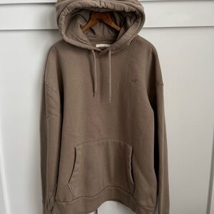 Hollister Men's Brown Hoodie XL